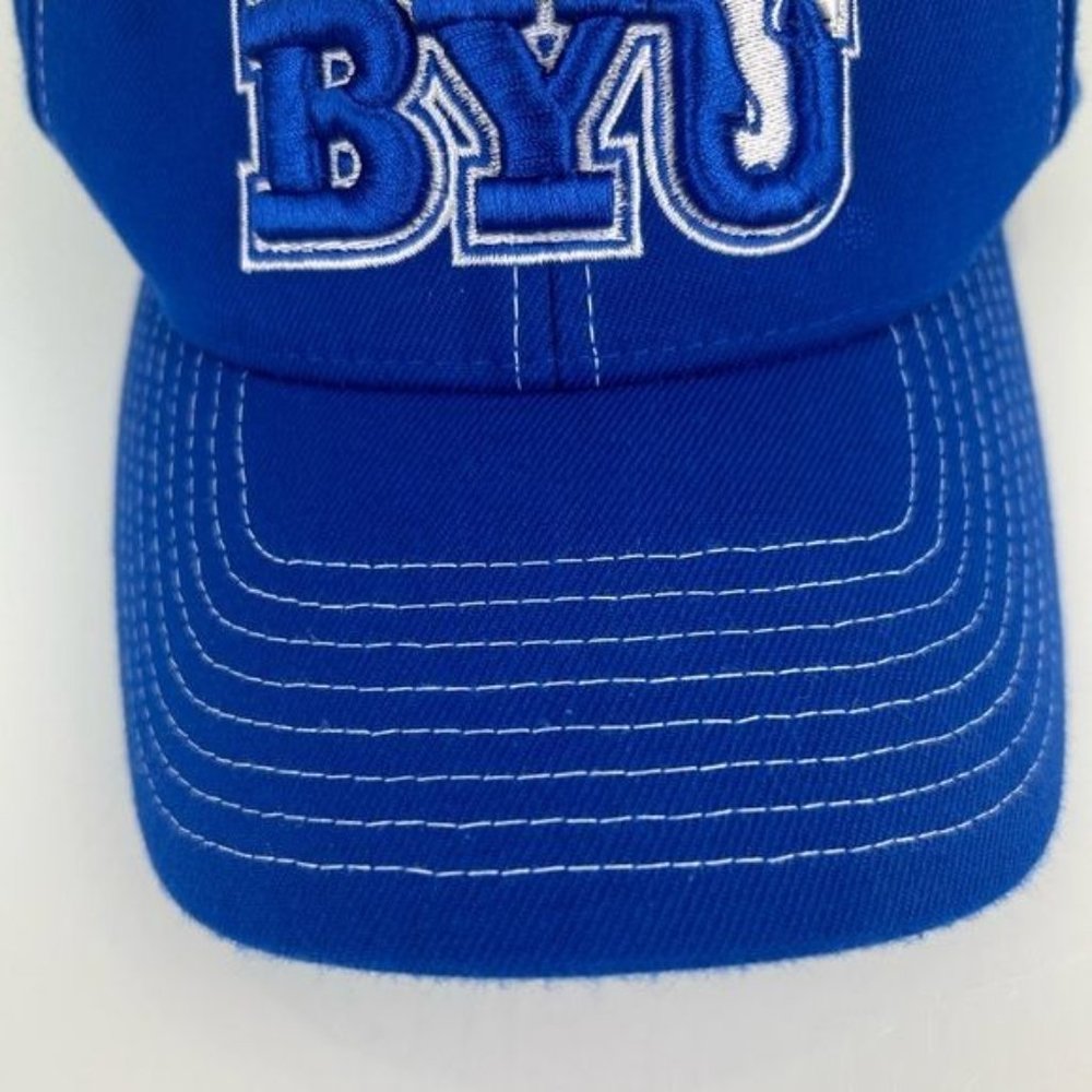 Zephyr BYU Cougars Fitted Hat, Sz Lg - Picture 2 of 12